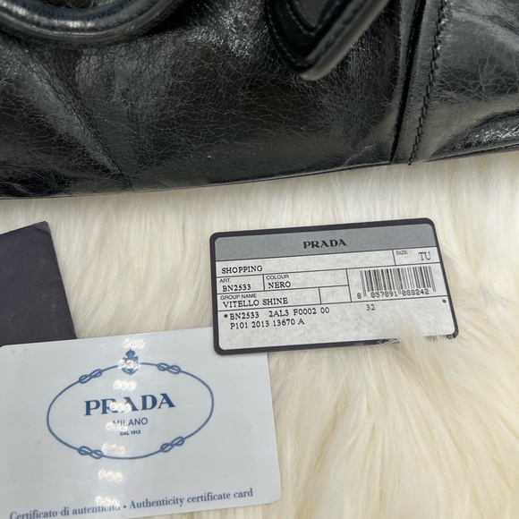 ♦️Prada vitello Shine satchel/shoulder bag - Picture 8 of 11